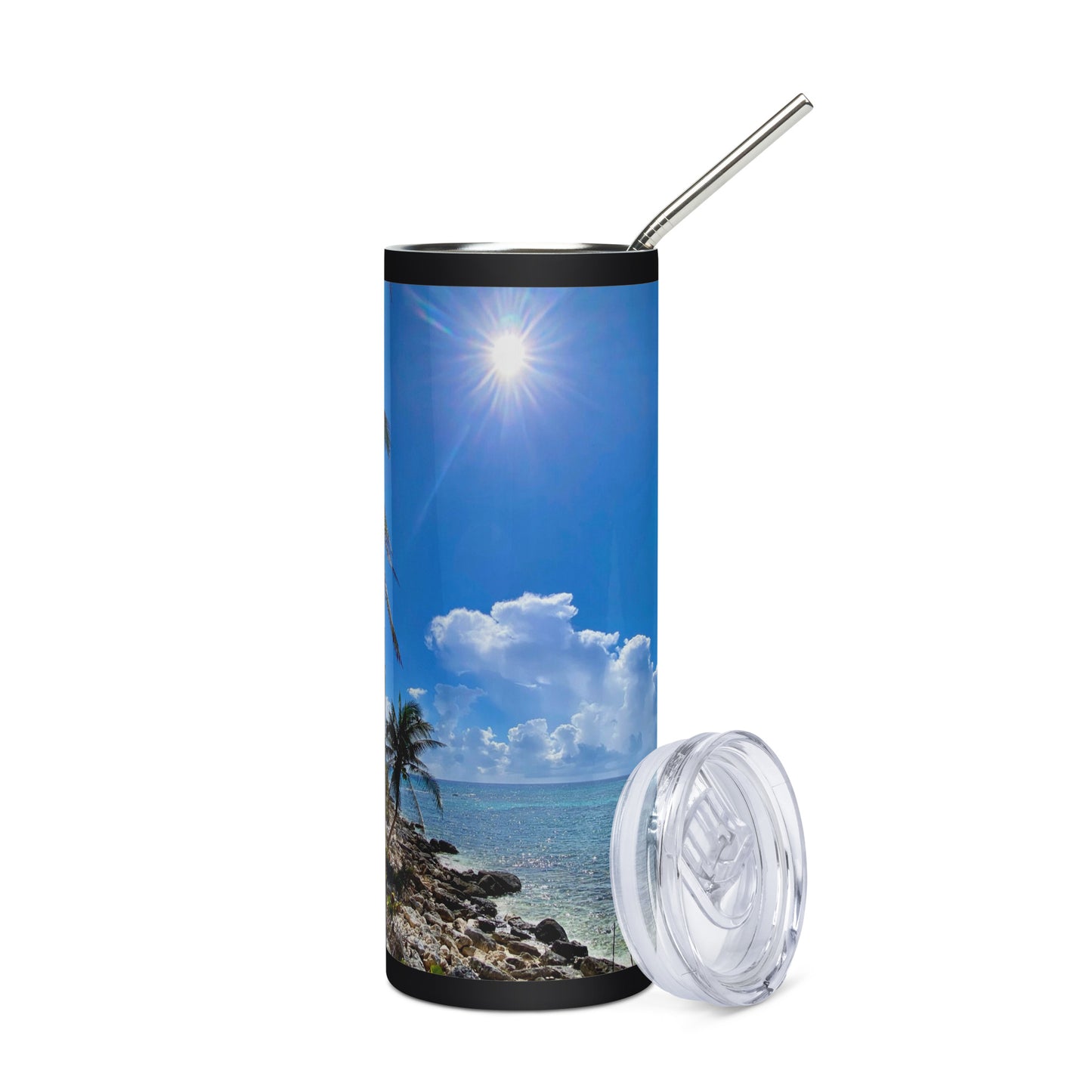 Sky and Cloud - Stainless steel tumbler