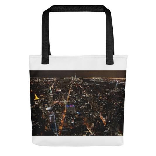 Night View, NY NY - Tote bag