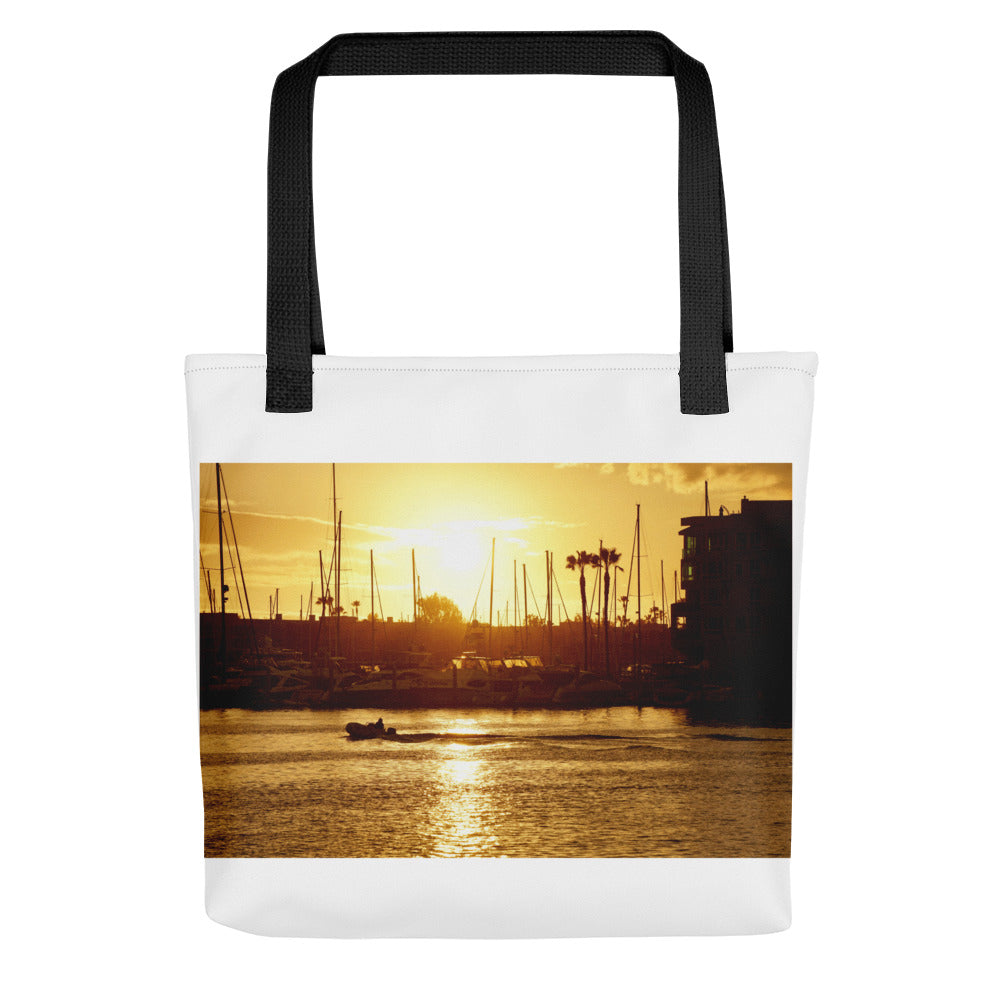 Golden Hour, Marina Del Rey CA - Tote bag