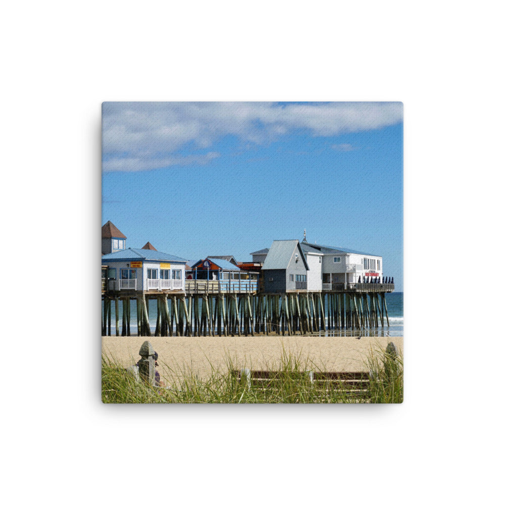 Old Orchard Beach Pier - Canvas print