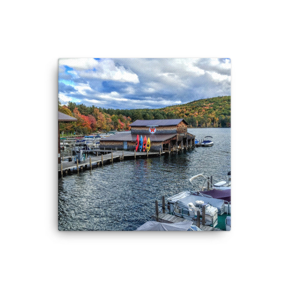 Squam Lake Fall - Canvas print