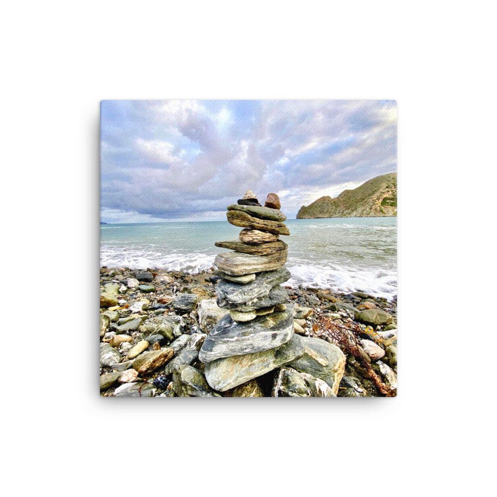 Balance By The Sea - Canvas print