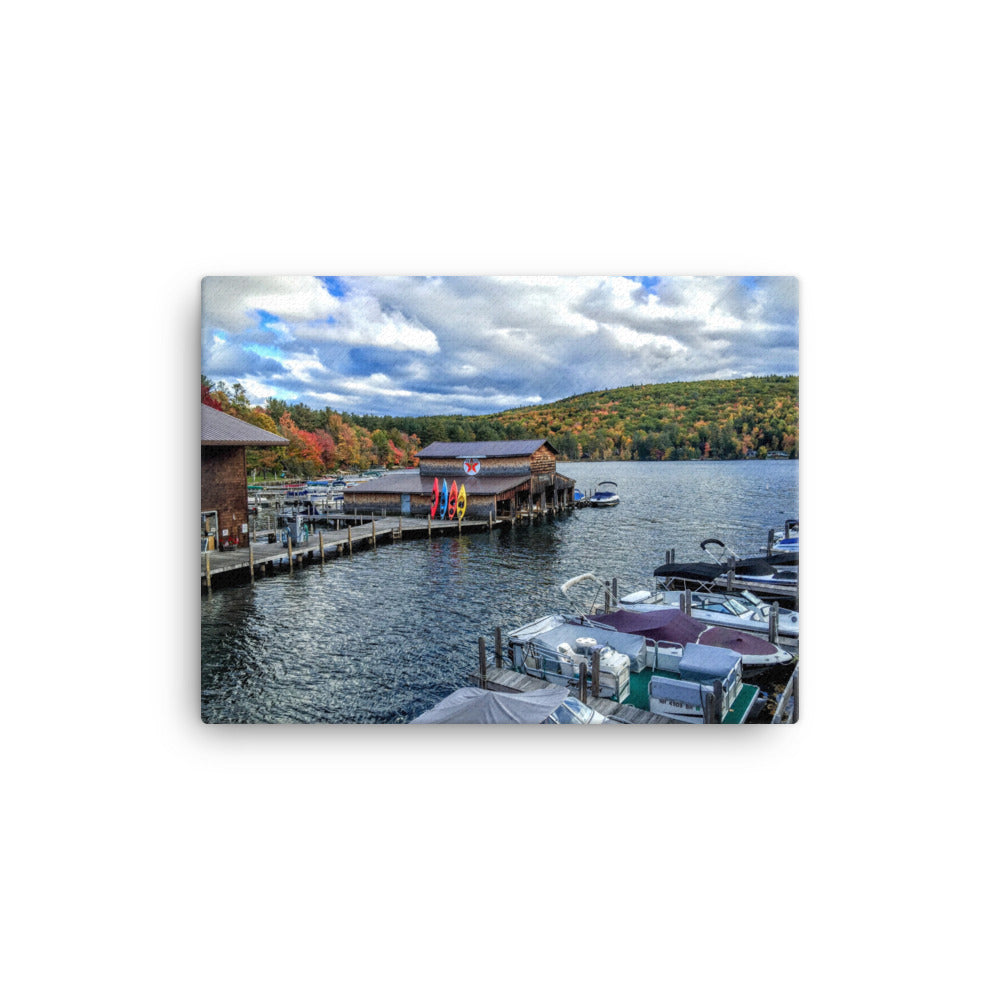 Squam Lake Fall - Canvas print