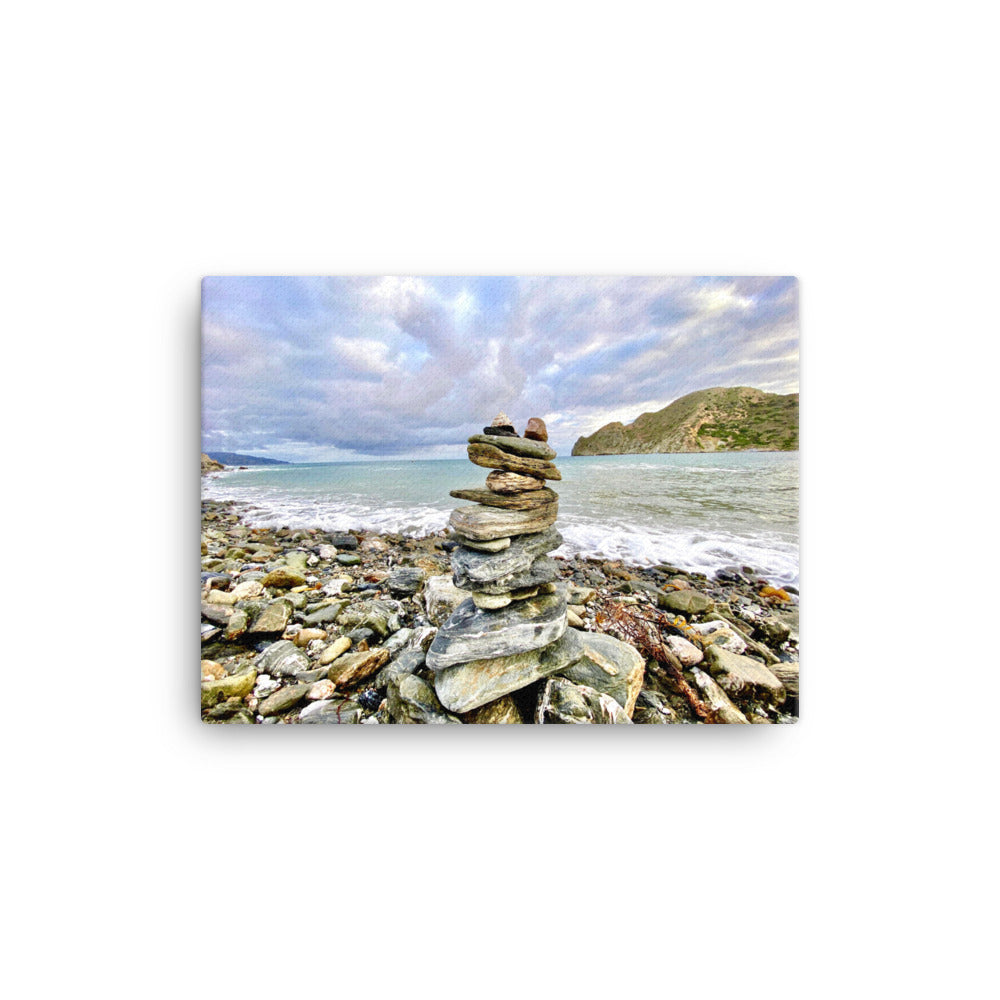 Balance By The Sea - Canvas print