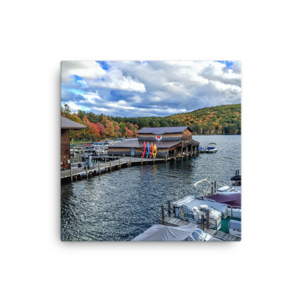 Squam Lake Fall - Canvas print