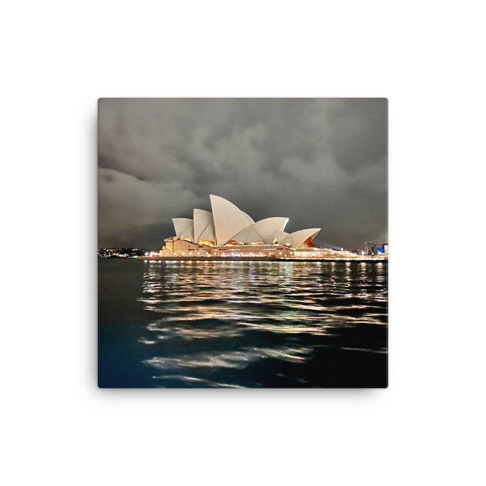 Sydney Opera House Night View - Canvas print