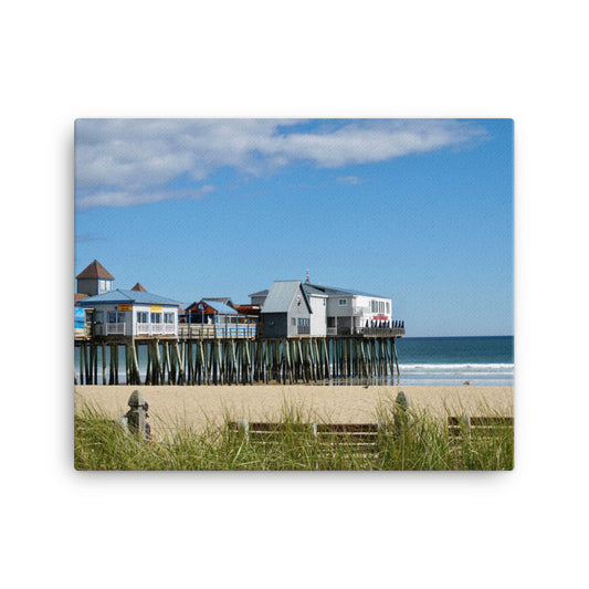 Old Orchard Beach Pier - Canvas print