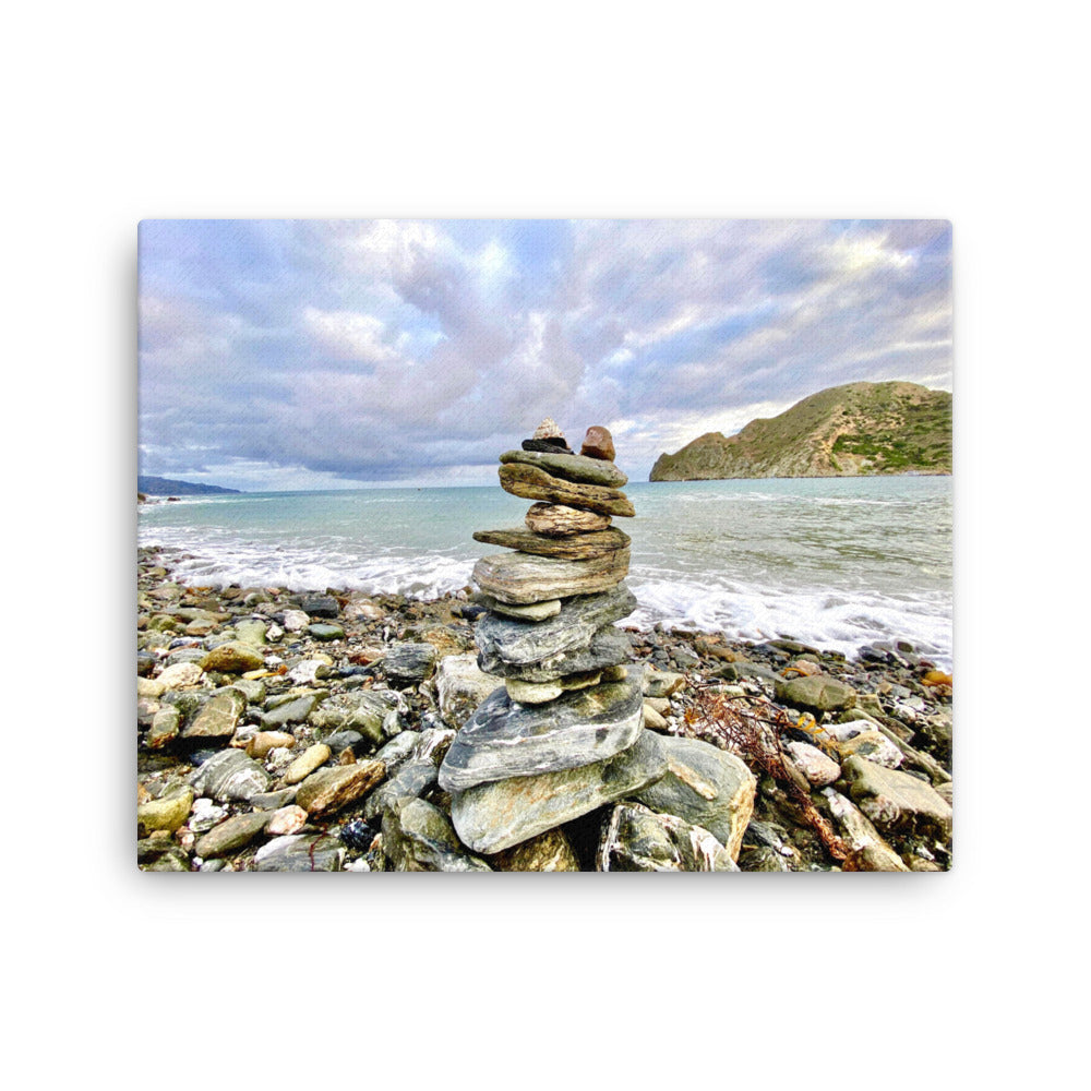 Balance By The Sea - Canvas print