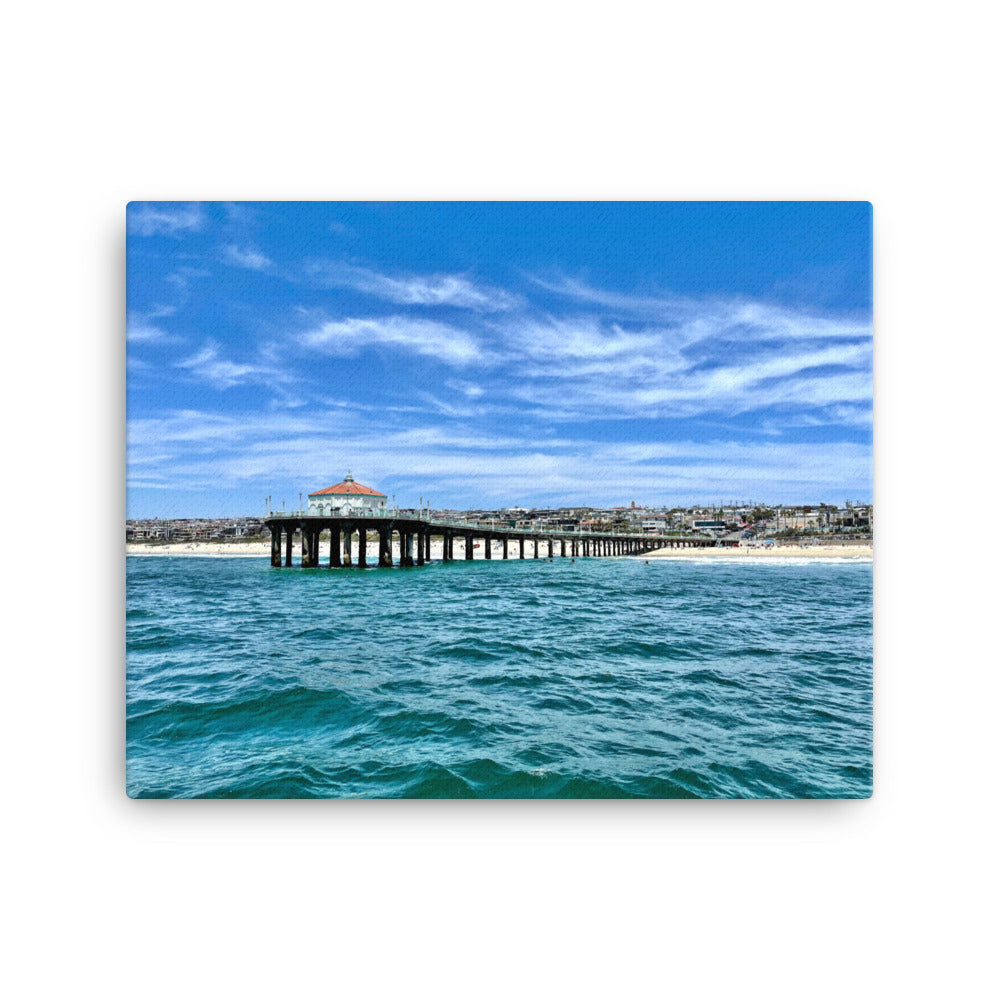 Manhattan Beach Pier - Canvas