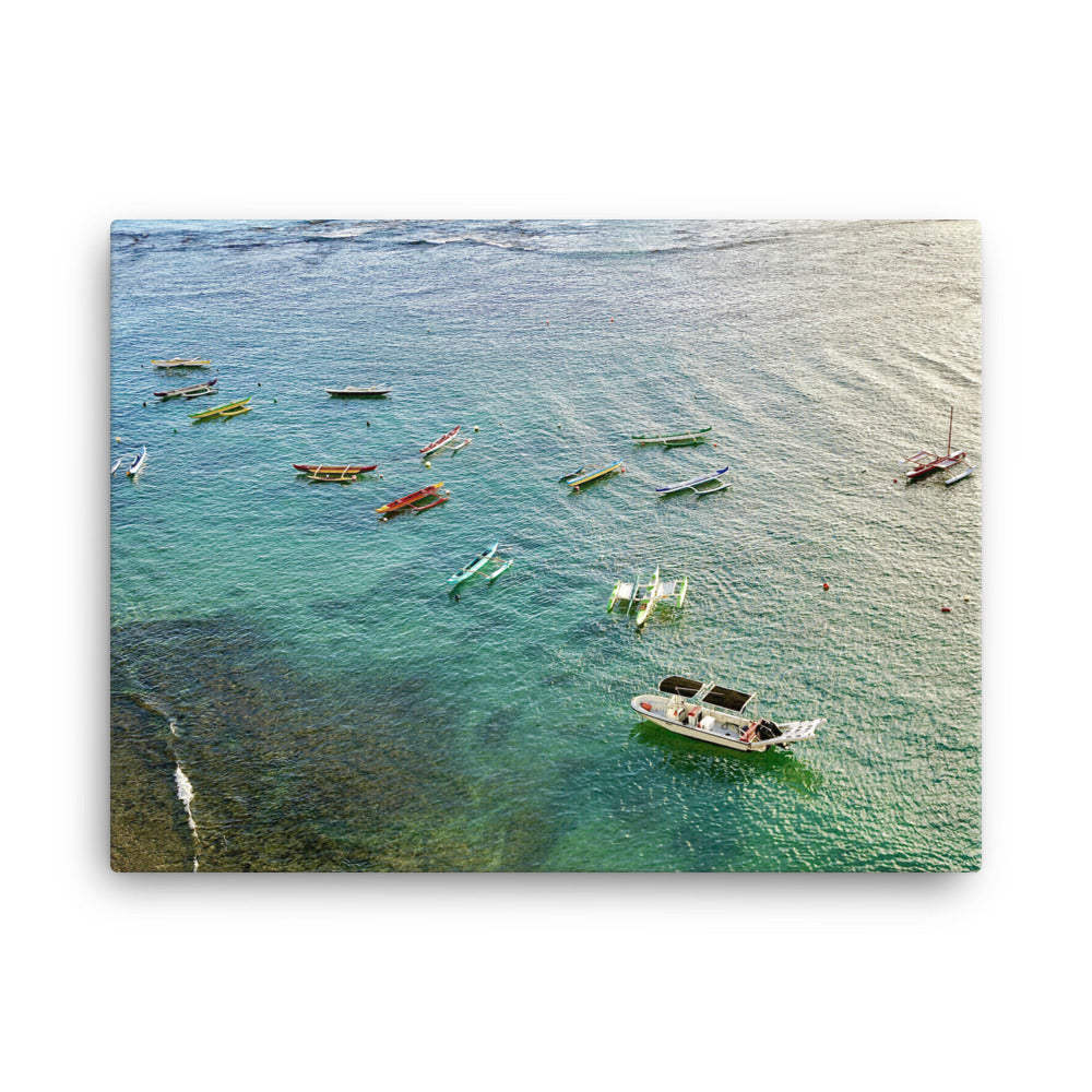 Outrigger Canoe Club, Honolulu - Canvas print