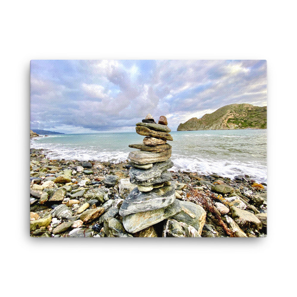 Balance By The Sea - Canvas print