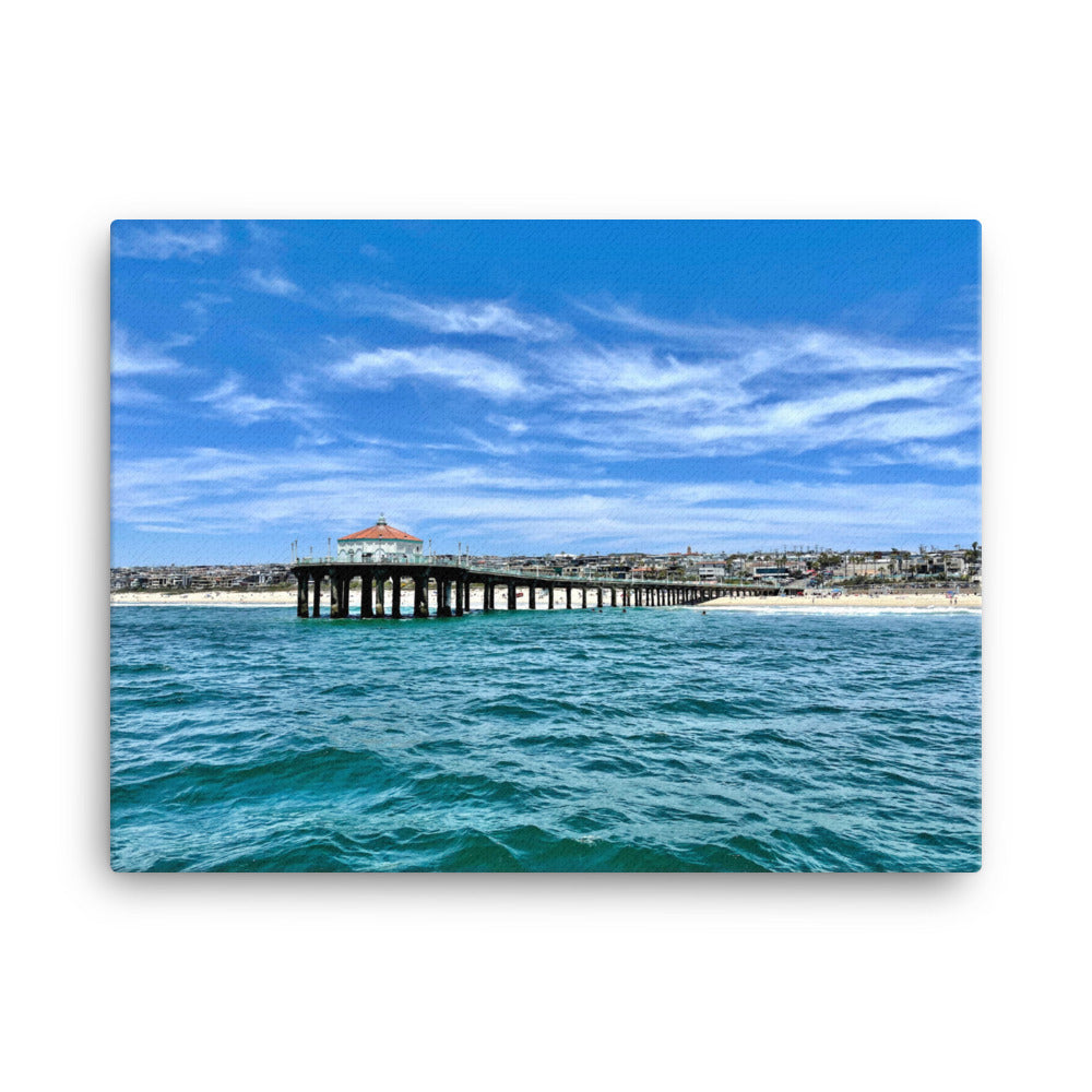 Manhattan Beach Pier - Canvas