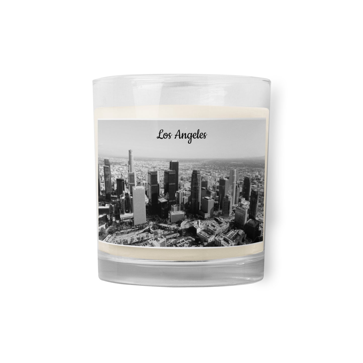 LA Sky Line - Glass jar soy wax candle