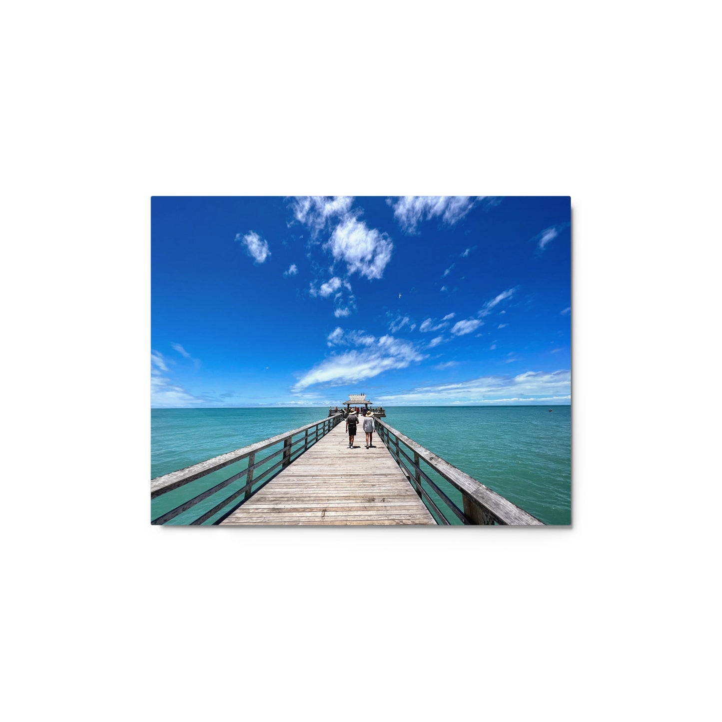 A Walk Over Water - Metal print