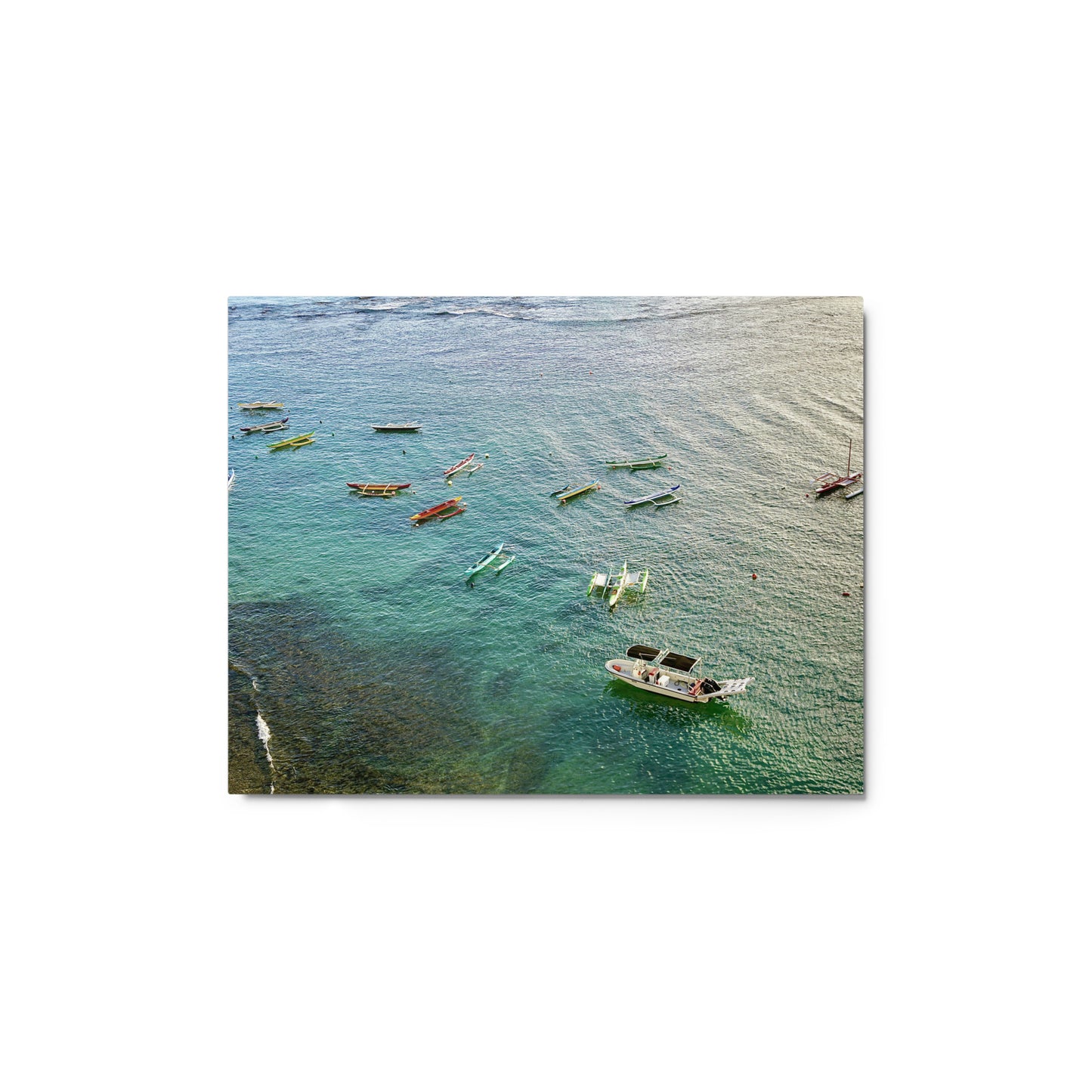 Outrigger Canoe Club, Honolulu - Metal print