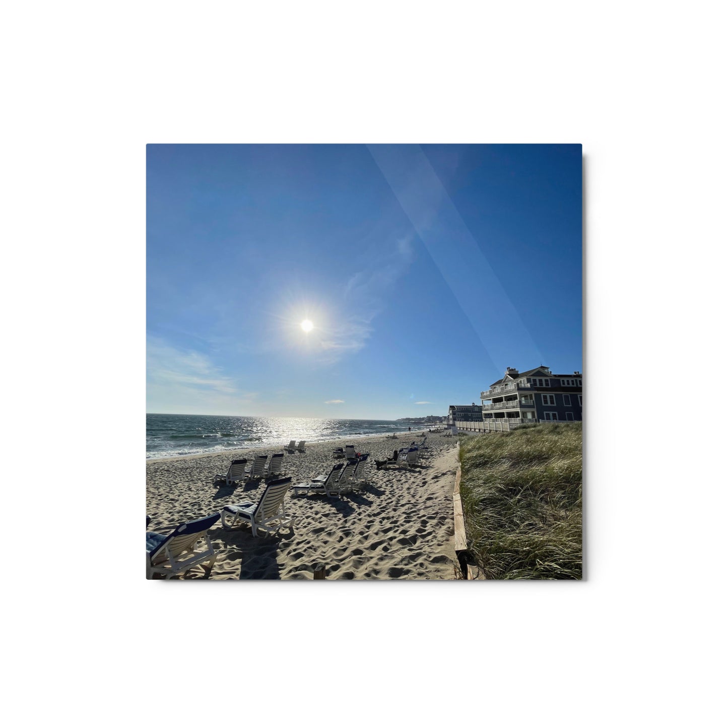 Cape Cod Beach - Metal print