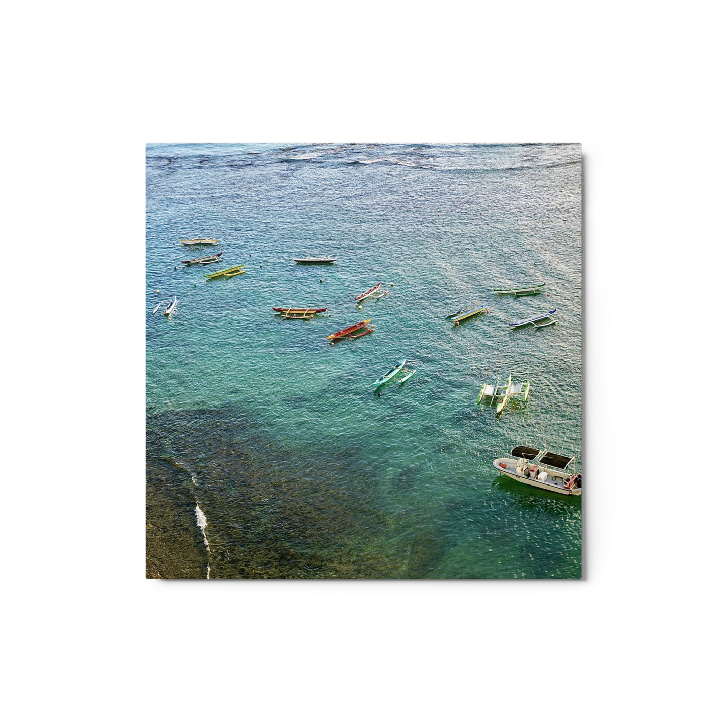 Outrigger Canoe Club, Honolulu - Metal print