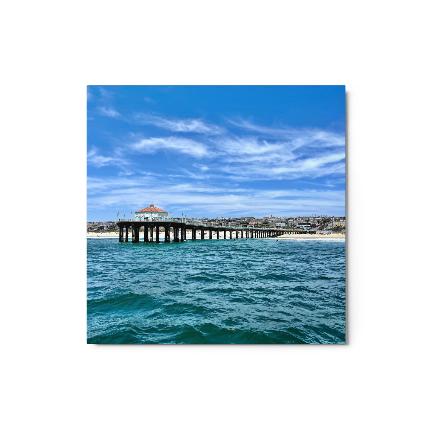 Manhattan Beach Pier - Metal prints