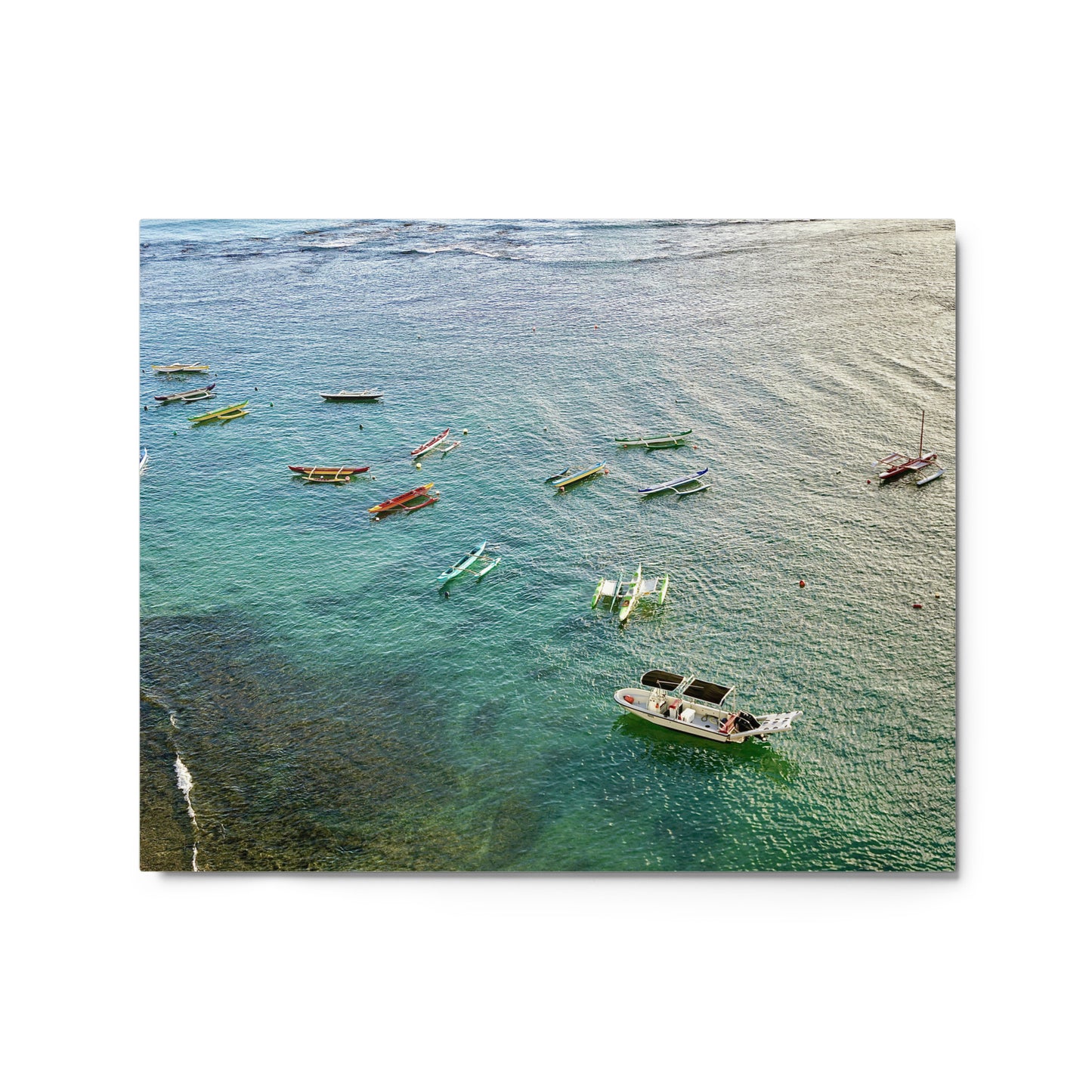 Outrigger Canoe Club, Honolulu - Metal print