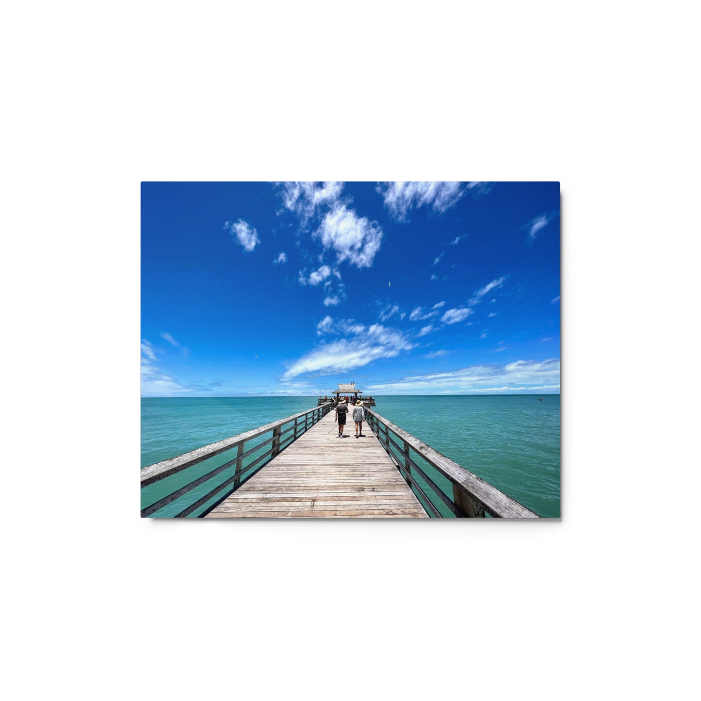 A Walk Over Water - Metal print