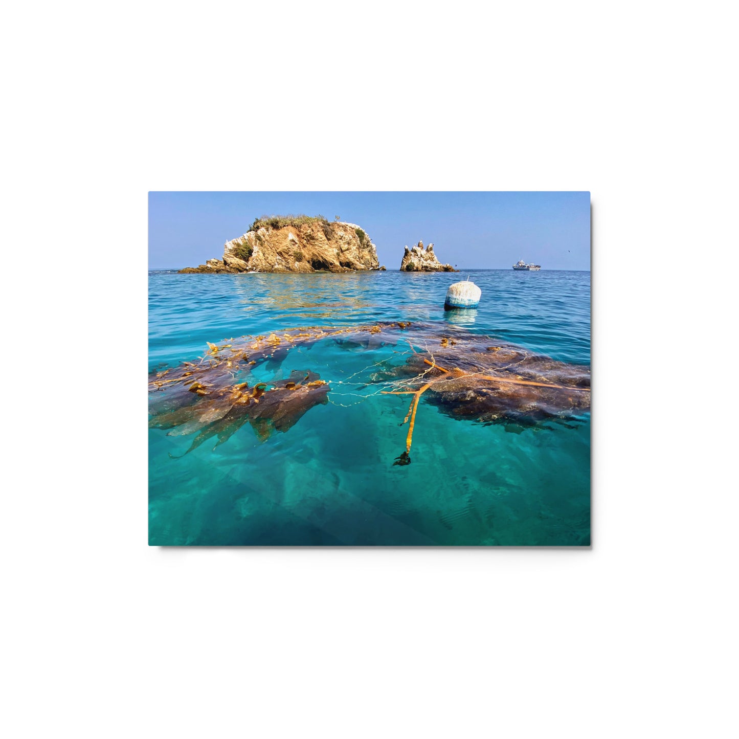 Emerald Waters - Metal print