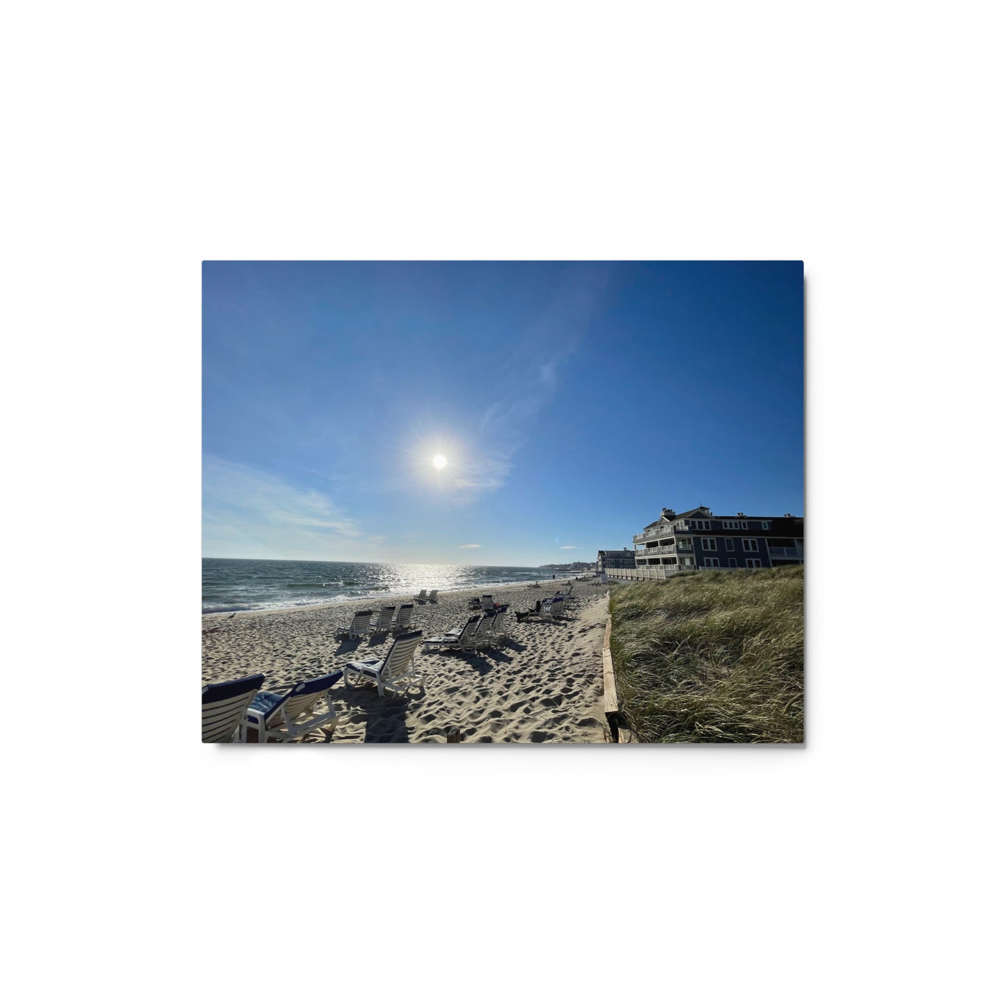 Cape Cod Beach - Metal print