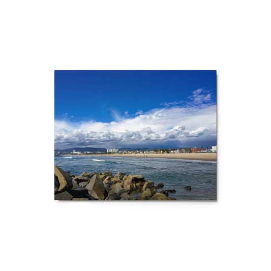 Venice Beach Views - Metal print