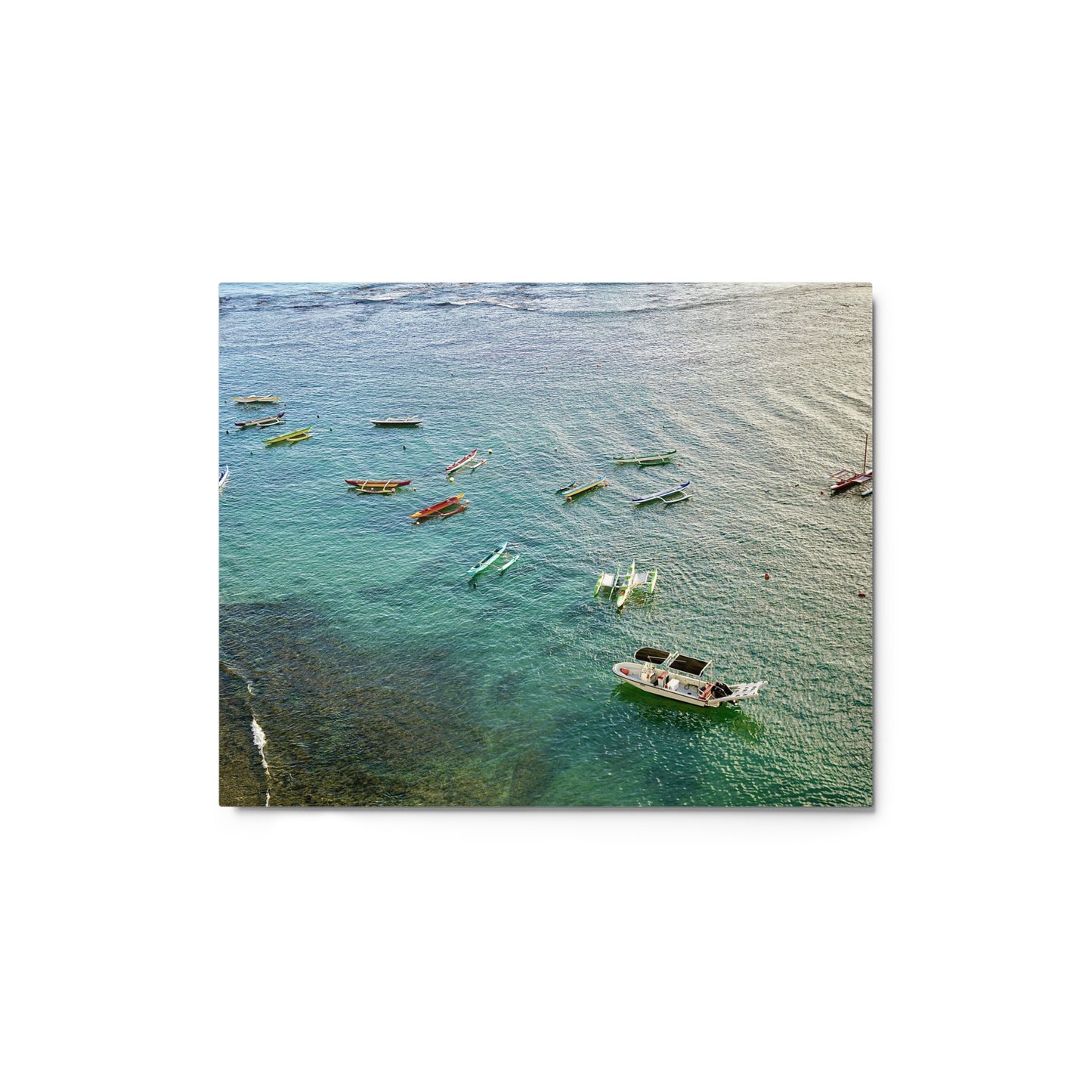 Outrigger Canoe Club, Honolulu - Metal print