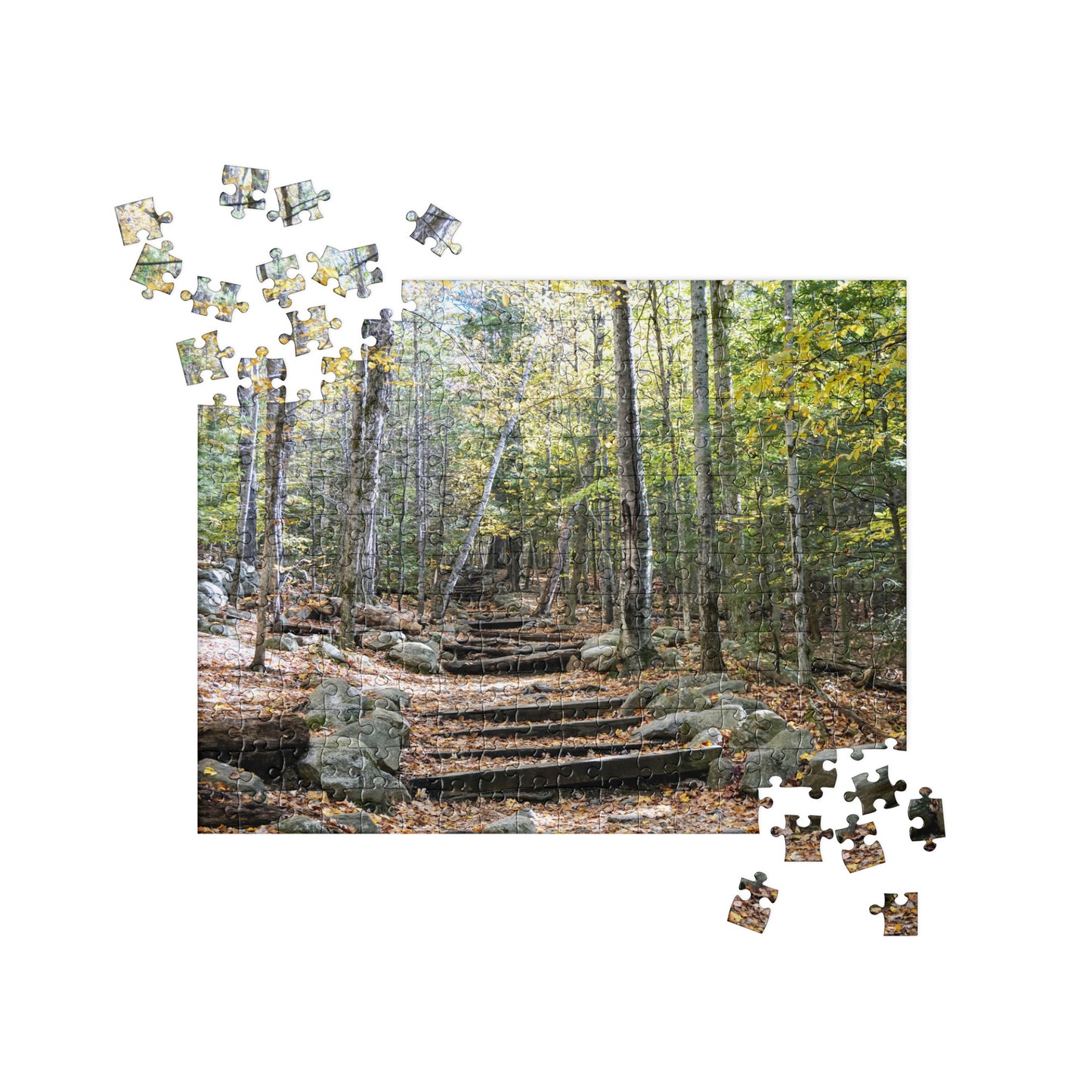 Fall Mountain Hike - Jigsaw puzzle