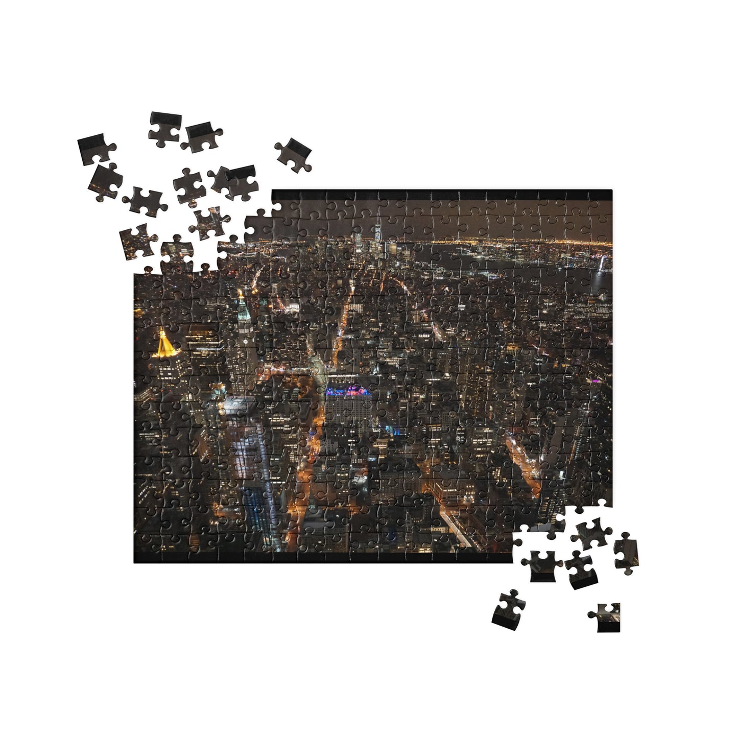 Night View, NY NY - Jigsaw puzzle