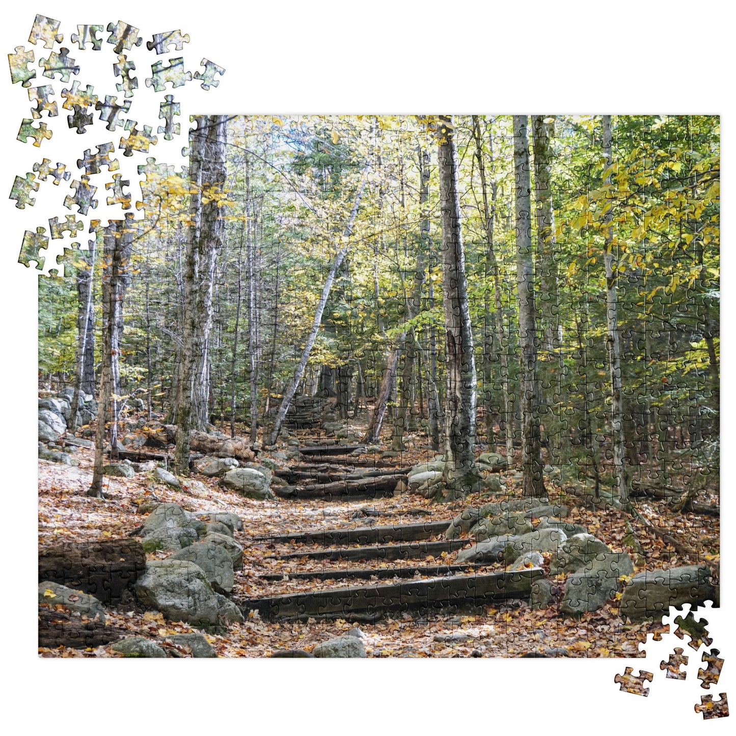 Fall Mountain Hike - Jigsaw puzzle