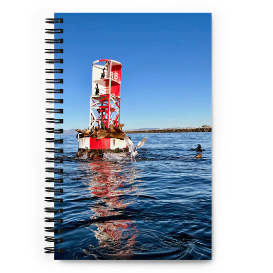 Buoy Activity - Spiral, dotted page, notebook